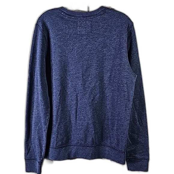 Men's Hollister Sweatshirt Y2k Light Blue Logo Size Medium - Picture 3 of 6